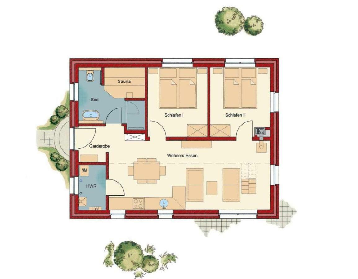 Feriendorf Suedstrand Haus 49 بيلزيرهاكين المظهر الخارجي الصورة